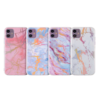 Étui de téléphone personnalisé en marbre TPU souple pour iPhone 14 13 12 11 Pro Max XR antichoc imprimé IMD couverture d'accessoires de téléphone portable