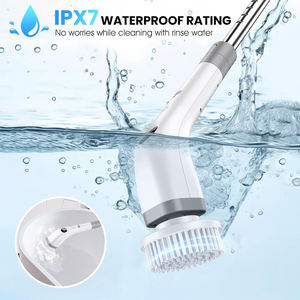 Spazzola per la pulizia della vasca da cucina con manico retrattile del bagno Scrubber per lo Scrubber - Product Image 6