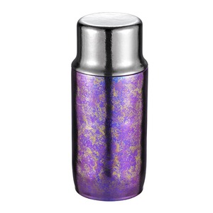 Tazza da tè in titanio puro da 300 ml, isolata sottovuoto a doppia parete, per interni ed esterni, mini, tazza tascabile, regalo aziendale, tumbler, tazza in titanio - Product Image 5