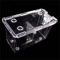 Boîte à cartes de jeu de poker transparente en acrylique YH Casino, 8 jeux de cartes