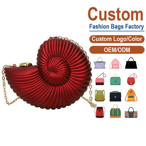 Bolso de Mano Moderno de Acrílico con Forma de Caracol para Mujer, Transparente, Color Caramelo, Tipo Caja, Elegante, Bandolera, Fabricante - Product Image 1