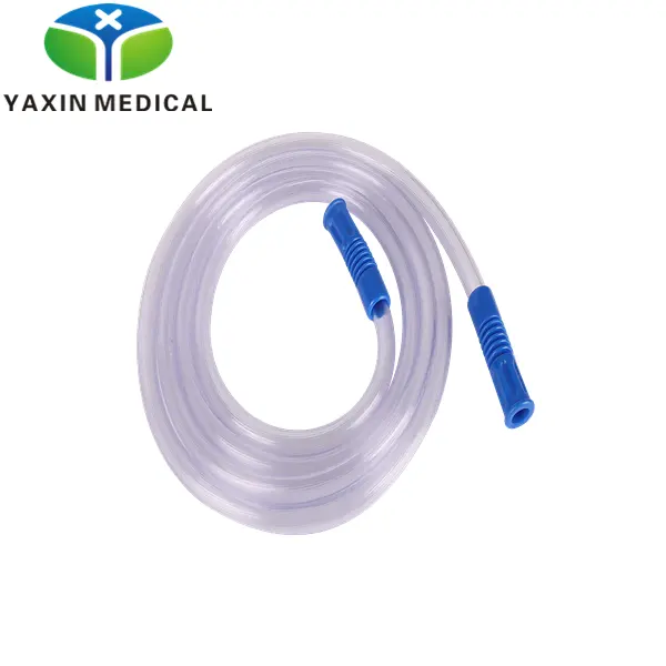 Disposable uterus tissue suction connecting tube set