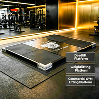 Plateforme de musculation commerciale sur mesure PILOTSPORTS pour soulevé de terre, haltérophilie et entraînement de force