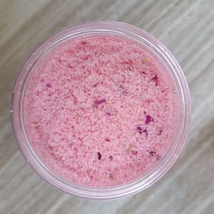Sales de masaje de limón orgánico de alta calidad para cuerpo de Etiqueta Privada, mezcla de fragancias de colores, 300g, para adultos, se acepta Flores, sales de baño - Product Image 4