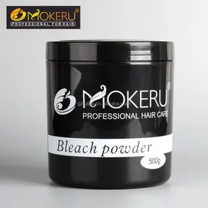 MOKERU 500g bleaching 粉防尘最佳白发 Bleach 粉套装，用于头发的漂白剂