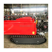 350kg Schubkarre Selbstlader Mini Dumper mit EPA Motor Mini Transporter Ketten träger mit hydraulischer Spitze