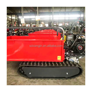 350kg <span class=keywords><strong>Brouette</strong></span> Self Loader Mini Dumper avec Moteur EPA Mini Transporter Track Carrier avec Basculement Hydraulique - Product Image 3
