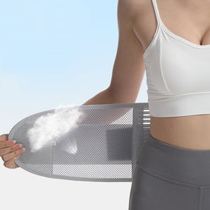 Entrenador de cintura de soporte lumbar transpirable <span class=keywords><strong>con</strong></span> 5 placas reforzadas <span class=keywords><strong>Tobillera</strong></span> para protección de disco herniado - Product Image 5