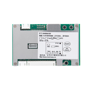 <span class=keywords><strong>BMS</strong></span> inteligente para bicicleta eléctrica, Sistema de Gestión de batería de iones de litio de 40ah, 12V, 24V, 2 A, <span class=keywords><strong>30A</strong></span>, <span class=keywords><strong>30A</strong></span>, 12V, 24V, <span class=keywords><strong>6S</strong></span>, 7S, 8S - Product Image 1