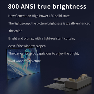 Thiết Bị Trình Chiếu Điện Tử Tiêu Dùng Phim Điện Tử Màn Hình Lcd 1920*1080P Bán Chạy Máy Chiếu Tại Nhà 4K - Product Image 5