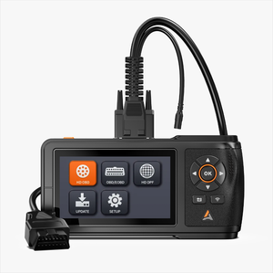 Ancel HD431 <span class=keywords><strong>Scanner</strong></span> pour camions poids lourds avec réglage de la vitesse/du ralenti et régénération du filtre à particules (DPF) pour Volvo (UD) et International - Product Image 1