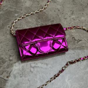 Nouveaux sacs bandoulière pour téléphone, best-sellers, en cuir de luxe, avec boucle extensible, chaîne et design brillant, portefeuilles et emballage cadeau en 2026 - Product Image 5
