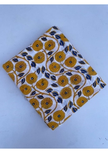 Tissu en coton biologique, magnifique impression artisanale au bloc, couleurs éclatantes, style Dobby côtelé léger pour chemises et rideaux pour garçons - Product Image 5