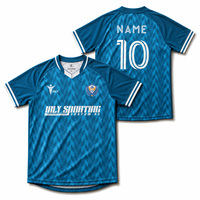 Jersey Sepak Bola Vintage Custom Sublimasi Bahan Polyester Bernapas Kaos Retro Sepak Bola Grosir Seragam Klub Tim Jersey Sepak Bola