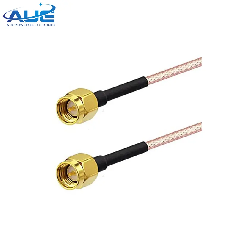 RF Đồng Trục Coax Lắp Ráp Sma Nam Pigtail Cáp Rg316 Sma Nam Để Sma Nam Cáp