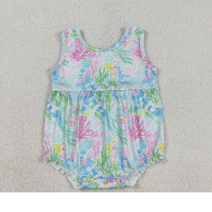 Romper de Verano Rosa con Lazo y Mangas Cortas para Bebé Niña - Product Image 4