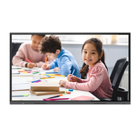 Tableau blanc interactif numérique à écran tactile plat LCD, tableau interactif intelligent, téléviseur intelligent, meilleur prix, 55, 65, 75, 86 pouces, 65 pouces 4K 1400:1
