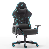 Chaise d'ordinateur ergonomique personnalisable, conception pivotante dynamique pour les jeux sur PC et le bureau à domicile