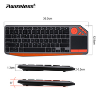 Clavier sans fil 2,4G en plastique rétroéclairé en langue thaïlandaise et arabe personnalisé, clavier sans fil Bluetooth pour Smart TV, PC, tablette