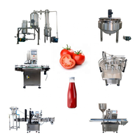 Machine de sauce tomate à haute productivité/ligne de production de concentré de tomate/machine faisant de la pâte de tomate
