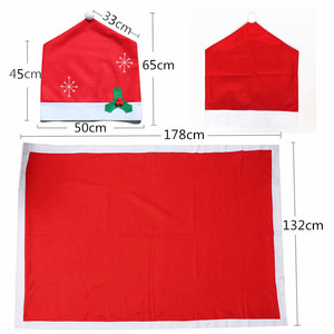 2025 <span class=keywords><strong>nouvel</strong></span> <span class=keywords><strong>an</strong></span> et noël accessoires de bureau tapis de <span class=keywords><strong>Table</strong></span> en tissu Simple et couverture de chaise décorations de fête - Product Image 2