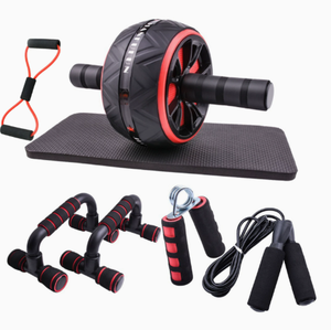 Rueda Abdominal para Ejercicios con Tapete para Rodillas, Equipo de Gimnasio en Casa para Entrenamiento Abdominal, Logotipo Personalizado OEM para Hombres - Product Image 6