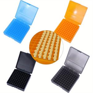 Tactische Outdoor <span class=keywords><strong>MTM</strong></span> 9mm 100rds Draagbare doos PP Opbergdoos Opbergkoffer Bullet Box Organizer - Product Image 1