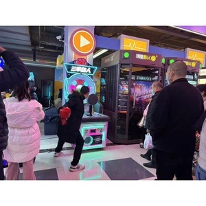 Machine de boxe à monnayeur/paiement par carte, mesure de force, défi de score élevé, pour sports en intérieur, avec récompense cadeau/billets - Product Image 6