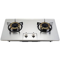 Table de cuisson à double cuisson encastrée pour appareils de cuisine Cuisinière à gaz à 2 brûleurs pour la cuisson