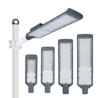 Lampu Jalan Luar Ruangan Pengecoran Logam Aluminium IP65, Lampu Jalan Led Smd 30W 50W 100W 150W 200W