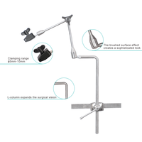 Bras robotisé chirurgical réglable WEIYE, support mécanique fiable pour endoscope et rétracteur chirurgical Martins pour bras libre en chirurgie