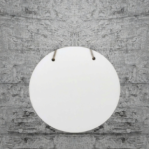 Panneau de bienvenue rond en MDF de 12 pouces, design contemporain, pour sublimation, impression photo DIY, idéal pour anniversaire - Product Image 3