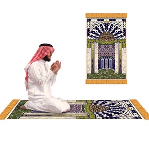 Tapis de prière en mousseline, tapis de bienvenue, tapis de sol design - Product Image 5