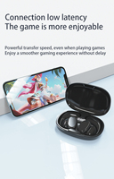 Écouteurs sans fil X27, casque audio pour sports de plein air avec boîtier de charge, écran tactile, suppression du bruit ENC