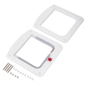 Dropshipping Tahan Cuaca 4 Cara Mengunci Penutup Kucing Interior Pintu Eksterior untuk Kucing & Anjing Cocok untuk Jendela & Dinding - Product Image 6
