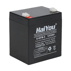 Batterie UPS 12V5Ah 20HR pour fauteuil roulant électrique, étanche, robuste, à valve régulée, scellée, au plomb-acide, certifiée <span class=keywords><strong>CE</strong></span>, HAIYOU - Product Image 2
