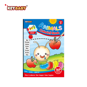 Venta Directa de Fábrica: Libro <span class=keywords><strong>para</strong></span> <span class=keywords><strong>Colorear</strong></span> con Papel Decorativo, Temática de <span class=keywords><strong>Animales</strong></span>, Alfabeto y Números, <span class=keywords><strong>para</strong></span> Aprendizaje Temprano, con Línea de Desprendimiento Fácil - Product Image 6