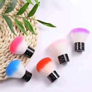 Mini brosse à poussière pour ongles en acrylique arc-en-ciel, poils doux Kolinsky, brosse de nettoyage pour manucure professionnelle - Product Image 2
