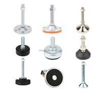Pieds de nivellement réglables robustes en acier inoxydable SS304 pour table de travail industrielle
