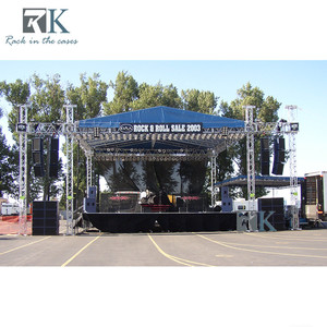 Aluminum Roof Truss Modular Quick Connection Exhibit Booths Strong Loading - Product Image 3