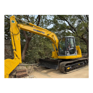 Venta caliente usado Komatsu PC56 Mini pequeña excavadora 12,8 toneladas Original motor japonés Super rendimiento Bulldozer Crawler - Product Image 1