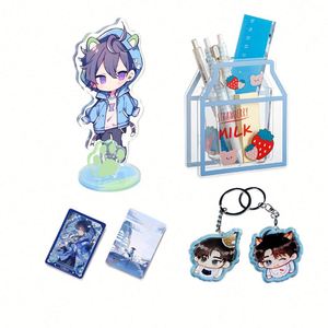 Conception de personnages de dessins animés et d'anime personnalisés, ensembles de cadeaux commémoratifs créatifs en acrylique personnalisés - Product Image 1