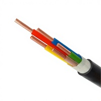 Câble industriel en cuivre 450/750V, isolation PVC OFC, ignifuge, pour équipement électrique, utilisation souterraine