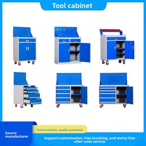 รถเข็นเครื่องมือโลหะแบบหนักสำหรับงานซ่อมบำรุงเชิงพาณิชย์ พร้อมลิ้นชักเก็บของเคลื่อนที่ได้อเนกประสงค์ - Product Image 2