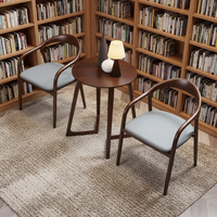 Chaise de salle à manger de style chinois minimaliste moderne la plus vendue avec dossier en bois massif, mobilier de maison