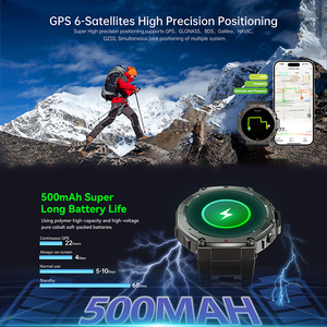 Nuevo Reloj Inteligente Deportivo para Hombre con Pantalla AMOLED de 1.43 Pulgadas, GPS, Brújula, <span class=keywords><strong>Resistencia</strong></span> al Agua 5ATM y Rastreador de Actividad Física - Product Image 5