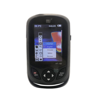 HT-A1 HT-A2 100-240V 3.2inch Mobile Phone Type HD <b>Thermal</b> Imaging <b>Camera</b> IR Thermometer 320x240 0.07C 5 Color Palettes HT-A1 - Product Image 1