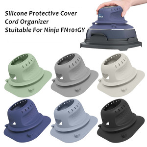 Funda protectora de silicona, organizador de cables, salvamanteles de silicona para freidora de aire <span class=keywords><strong>Ninja</strong></span> Crispi, cubierta protectora a prueba de aceite y antideslizante - Product Image 5