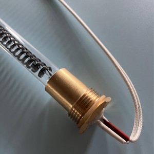 Nhiệt độ cao hồng ngoại thạch anh Ống sưởi ấm thủy tinh nóng cho industria - Product Image 4