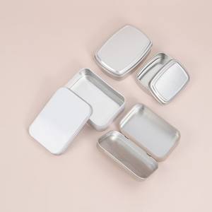 March ภาชนะใส่ขวดโหลอลูมิเ<span class=keywords><strong>น</strong></span>ียมกล่องดีบุกสำหรับใส่สบู่สำหรับใส่ครีมห<span class=keywords><strong>น</strong></span>้ากลมได้รับการยอมรับในสต็อกสินค้าใ<span class=keywords><strong>น</strong></span>สต็อก - Product Image 4